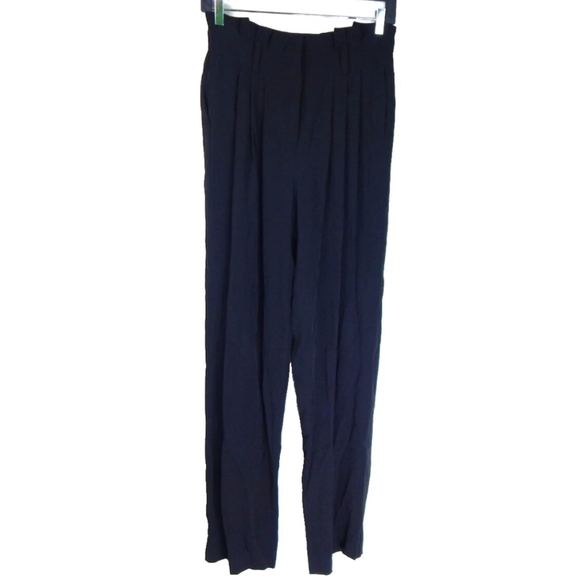Alexander Wang Silk Paperbag Waist Pants - Picture 1 of 5